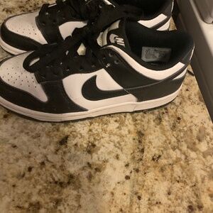 Nike Dunk Y Panda White Shoes
